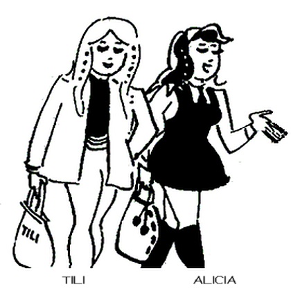 Alicia y Tili